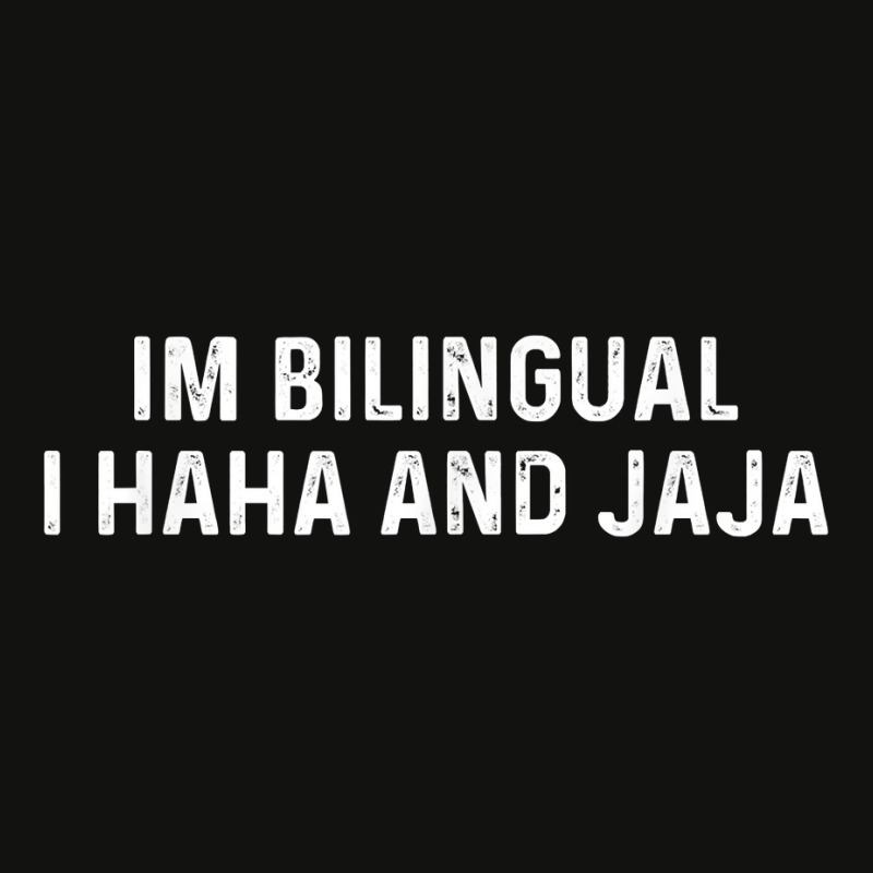 Im Bilingual I Haha And Jaja Funny Spanish Spanglish T Shirt Scorecard Crop Tee by jayannidifalco | Artistshot