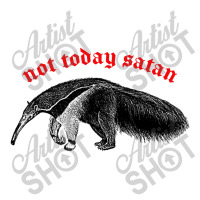 Not Today Satan Baby Tee | Artistshot