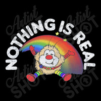 Nothing Is Real,80s Nihilist Faded Meme Lover,existentialism Cropped Hoodie | Artistshot