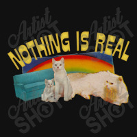 Nothing Is Real Nihilist Rainbow Cats Design Baby Beanies | Artistshot