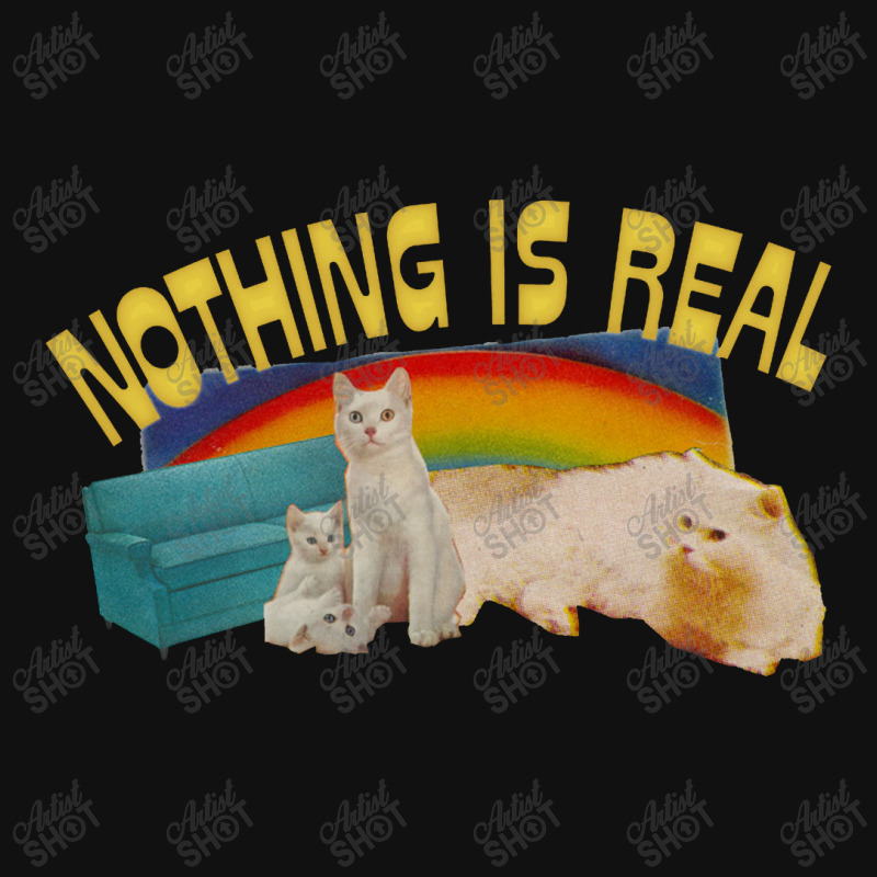 Nothing Is Real Nihilist Rainbow Cats Design Baby Beanies by qulonuhun | Artistshot