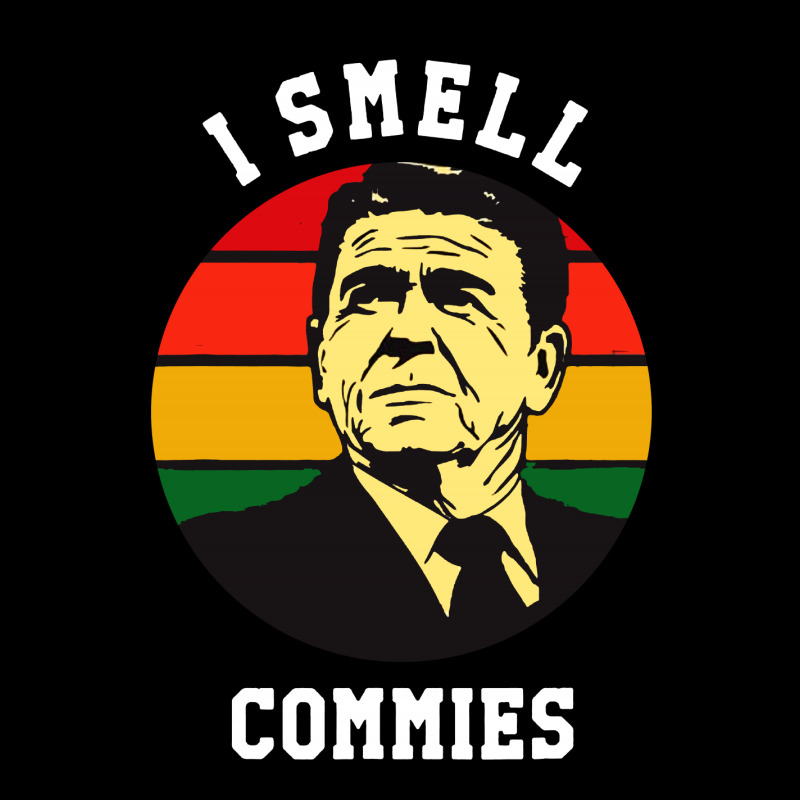 Ronald Reagan I Smell Commies Political Maternity Scoop Neck T-shirt by Garden Store | Artistshot