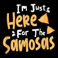 I'm Just Here For The Samosas Desi Bollywood Funny Memes T Shirt Long Sleeve Baby Bodysuit | Artistshot