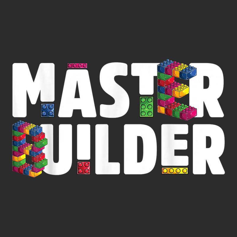 Master Builder Kids Building Blocks Bricks Toys Gift T Shirt Exclusive T-shirt | Artistshot