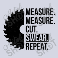 Funny Measure Cut Swear Handyman Fleece Short | Artistshot