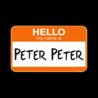 Hello My Name Is Peter Peter Maternity Scoop Neck T-shirt | Artistshot
