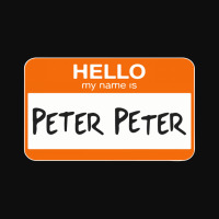 Hello My Name Is Peter Peter Crop Top | Artistshot