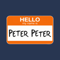 Hello My Name Is Peter Peter Ladies Denim Jacket | Artistshot