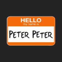 Hello My Name Is Peter Peter 3/4 Sleeve Shirt | Artistshot