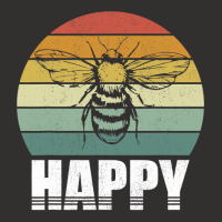 Bee Beekeeper Retro Bee Be Happy Funny Bee Inspirational Vintage 286 H Champion Hoodie | Artistshot