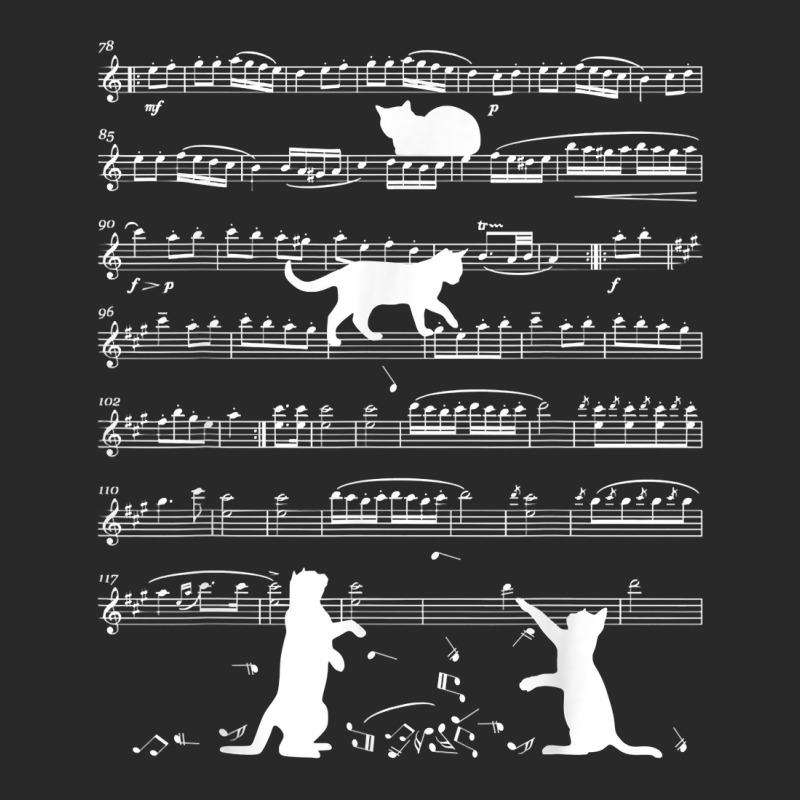 Musician Cat Lover Funny Cute Kitty Playing Music Note Clef T Shirt Toddler T-shirt | Artistshot