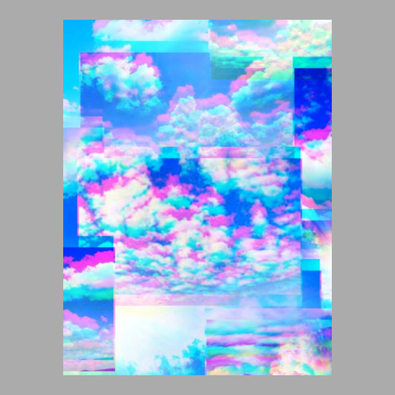 Skies = Sky, Clouds, Aesthetic, Dream, Weird, Glitch, Trippy T-shirt | Artistshot