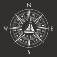 Nautical Sailing Sail Boat Captain Sailor Compass Sailing T Shirt Champion Hoodie | Artistshot