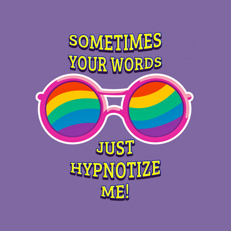 Sometimes Your Words Just Hypnotize Me Racerback Tank by Chiks | Artistshot