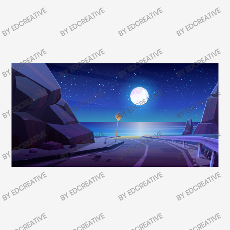 Night Trip Portrait Canvas Print | Artistshot