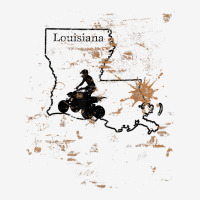 Louisiana Atv Trail Rider Mud La State Map Atv Riding T Shirt Classic T-shirt | Artistshot