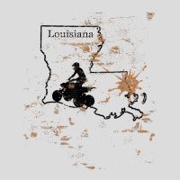 Louisiana Atv Trail Rider Mud La State Map Atv Riding T Shirt Men's Polo Shirt | Artistshot