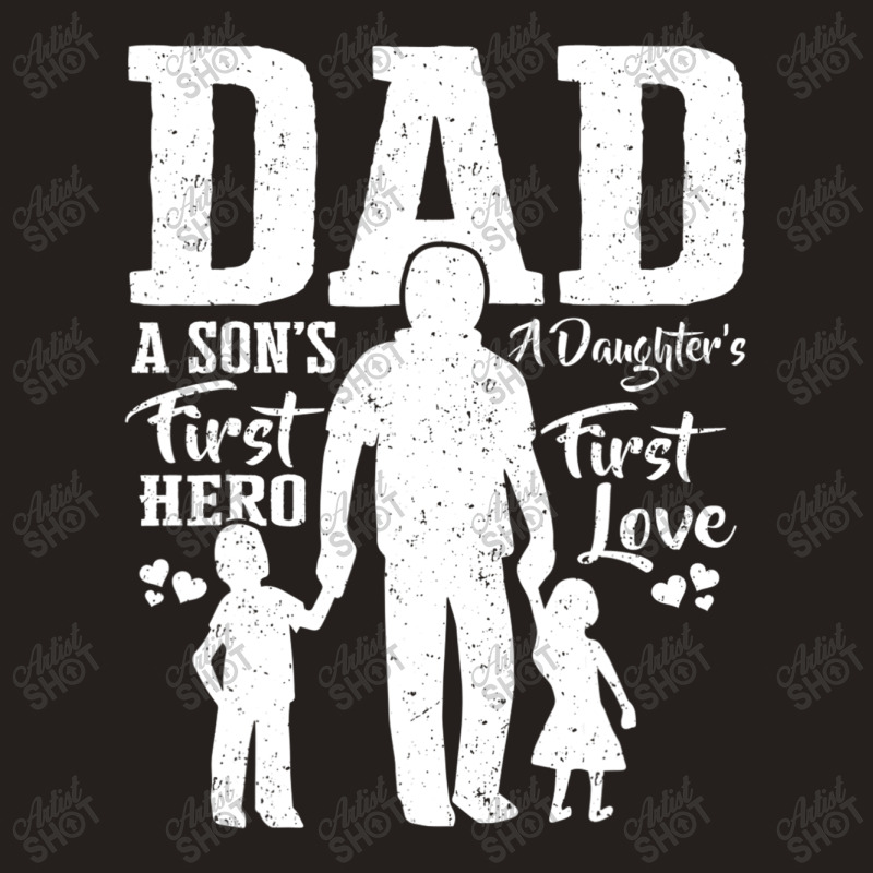 Proud Dad Of Twins Shirts Best Fathers Day Gift From Son Tank Top | Artistshot