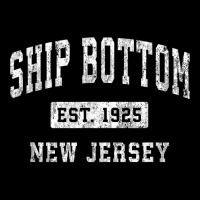 Ship Bottom New Jersey Nj Vintage Established Sports Design T Shirt V-neck Tee | Artistshot