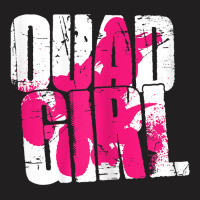 Quad Girl Funny Quad Riding Four Wheeler Atv For Girls Woman T Shirt T-shirt | Artistshot