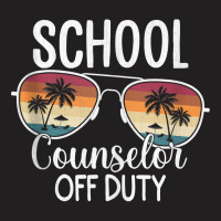 Summer Vacation School End Of Year School Counselor Off Duty Tank Top T-shirt | Artistshot