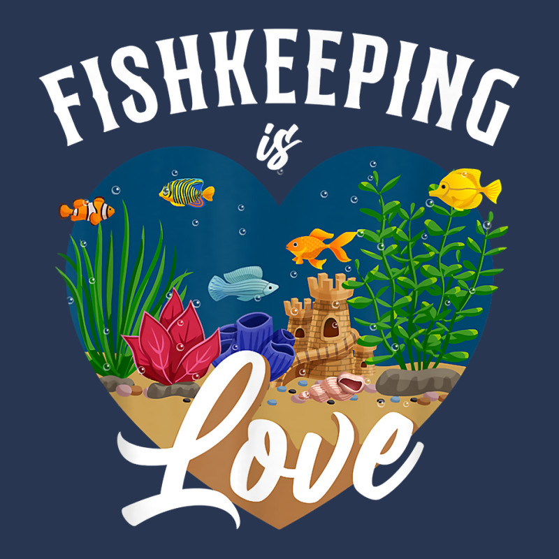 Saltwater Aquarium Heart Fishkeeping Is Love T Shirt Ladies Denim Jacket by bibonzgulnacqo | Artistshot