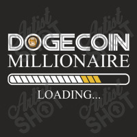 Dogecoin Millionaire Loading Ladies Fitted T-shirt | Artistshot