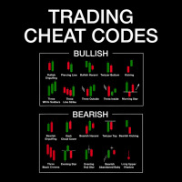 Trading Cheat Code Candlestick Pattern Funny Stock Trader T Shirt Baby Tee | Artistshot