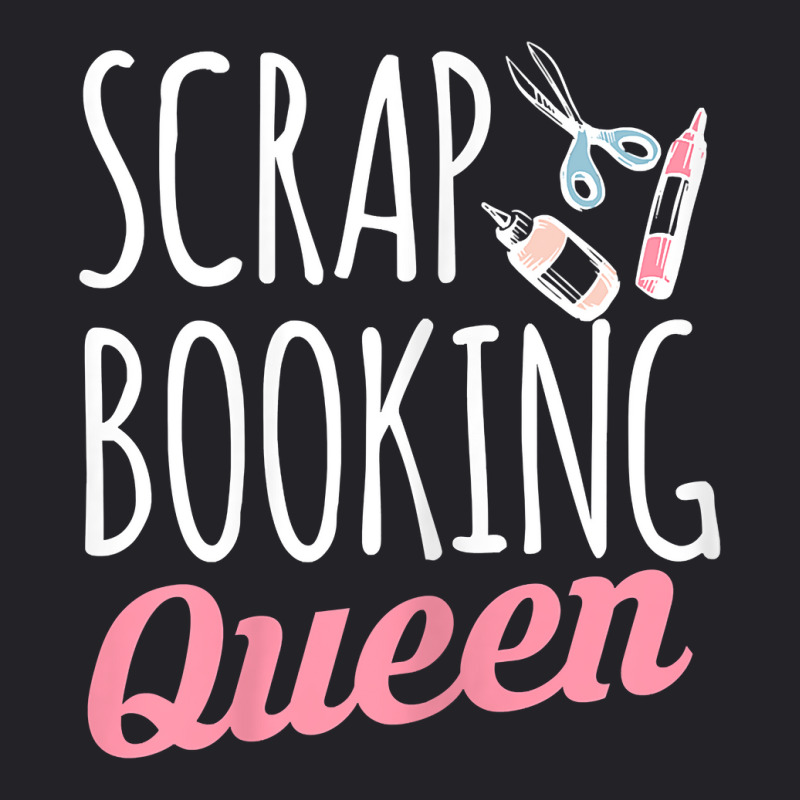 Womens Scrapbooking Queen Scrapbook Scrapbooker Crops Swaps Sticker T Youth Tee | Artistshot