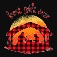 Jesus Christ Christian Buffalo Plaid True Story Of Jesus Birth Nativit Crop Top | Artistshot