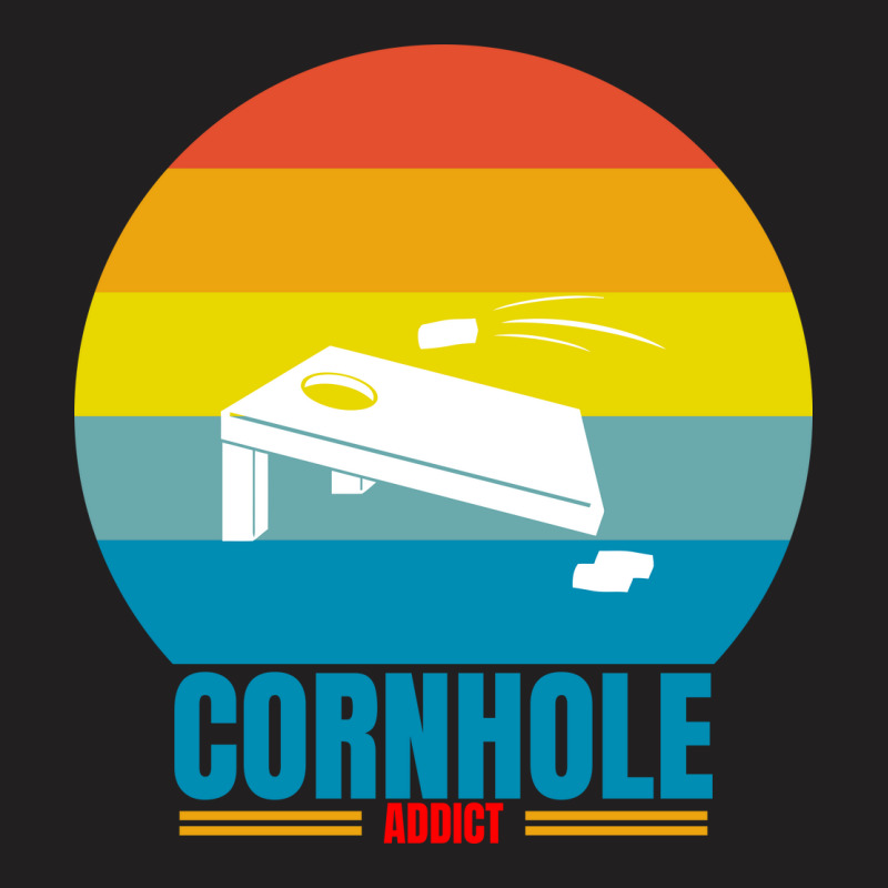 Cornhole Addict T-shirt | Artistshot