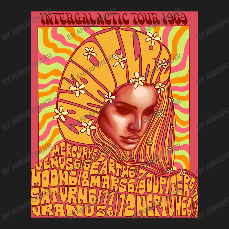 Lana Intergalactic Tour 1969 Classic T-shirt by annaponder | Artistshot