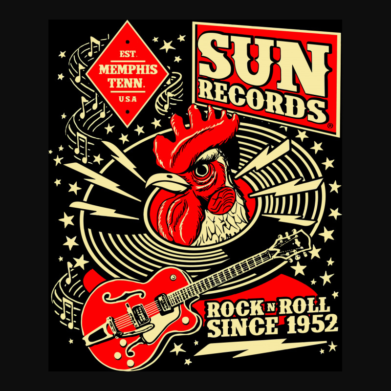 American Independent Record Label Sun Records Crop Top by JohnBush | Artistshot