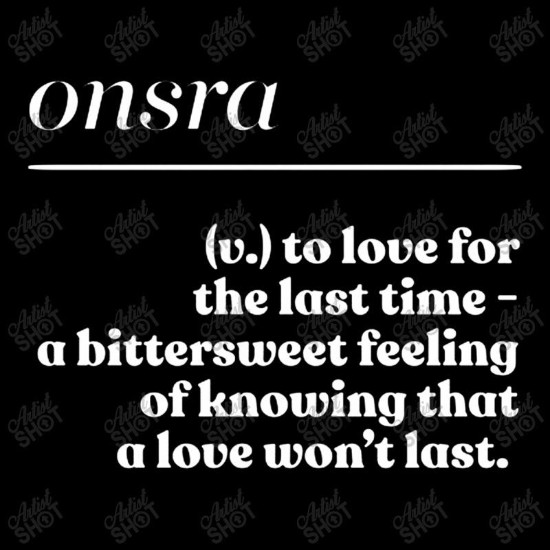 Onsra, Etymology Lover Typography Design V-Neck Tee by qulonuhun | Artistshot