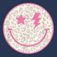 Trendy Leopard Smiley Face Lightning Bolt T Shirt Ladies Denim Jacket | Artistshot