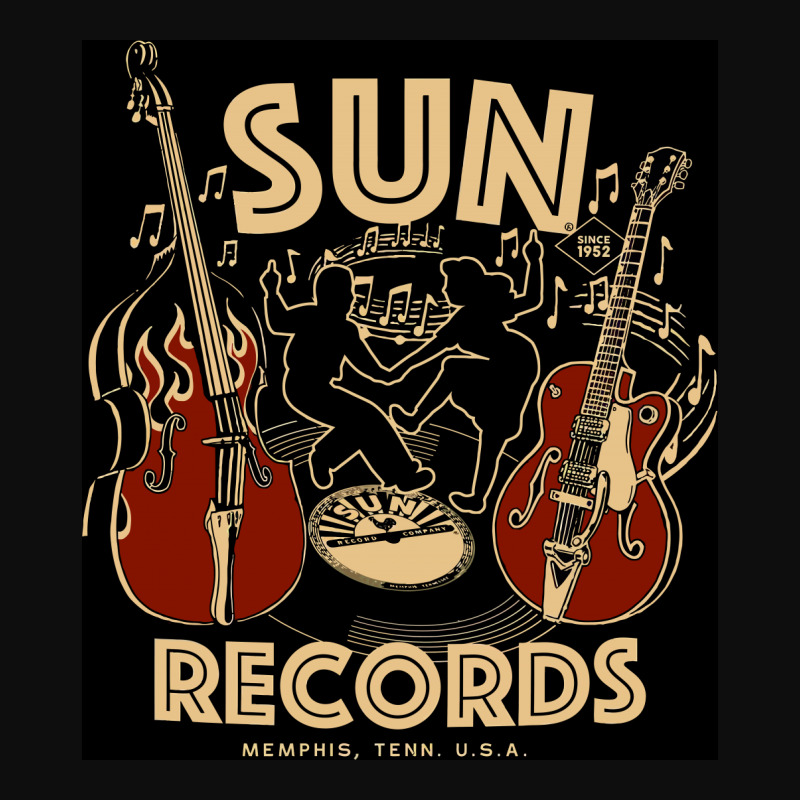 American Independent Record Label Sun Records Crop Top by JohnBush | Artistshot