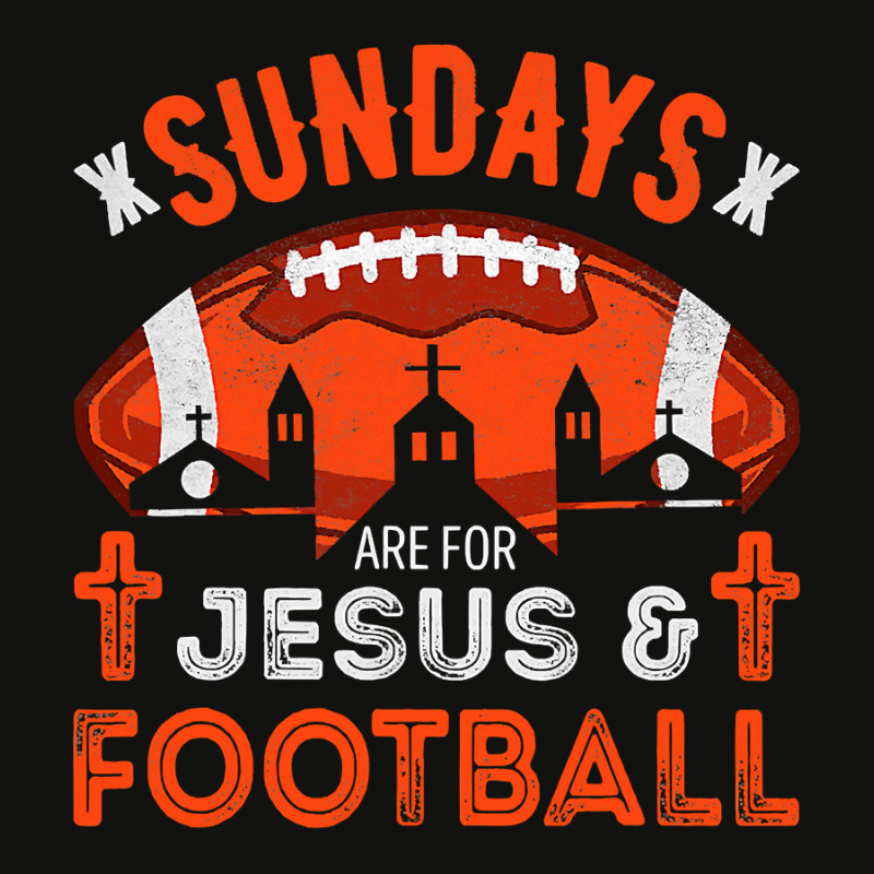 Football Sundays Are For Jesus And Cleveland Christian Scorecard Crop Tee by circularflap | Artistshot