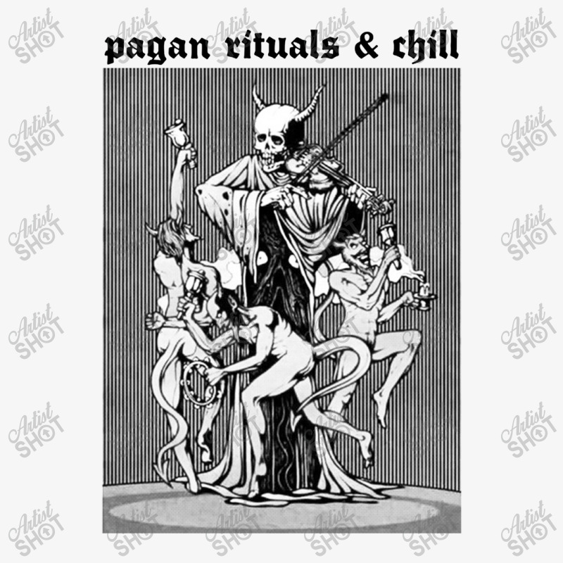 Pagan Rituals & Chill †††† Ladies Fitted T-Shirt by qulonuhun | Artistshot