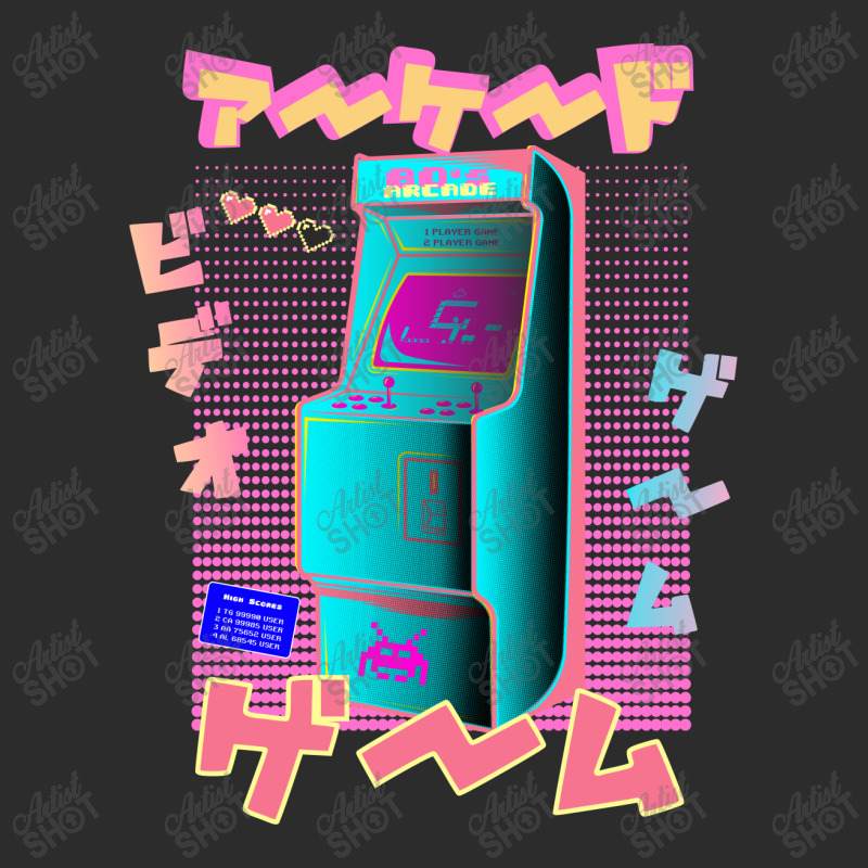 80s Retro Arcade Video Game Machine Exclusive T-shirt by Grafixbychawki | Artistshot