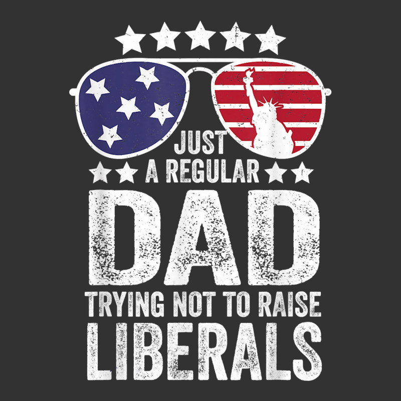 Mens Just A Regular Dad Trying Not To Raise Liberals Republican T Shir Baby Bodysuit | Artistshot