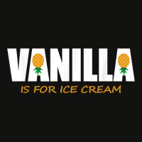 Vanilla Is For Ice Cream Upside Down Pineapple Swinger Theme T Shirt Scorecard Crop Tee | Artistshot