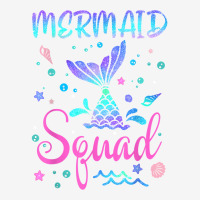 Mermaid Squad Of The Birthday Mermaid Tail Family Matching T Shirt Tote Bags | Artistshot