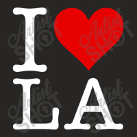 I Love Los Angeles Ladies Fitted T-shirt | Artistshot