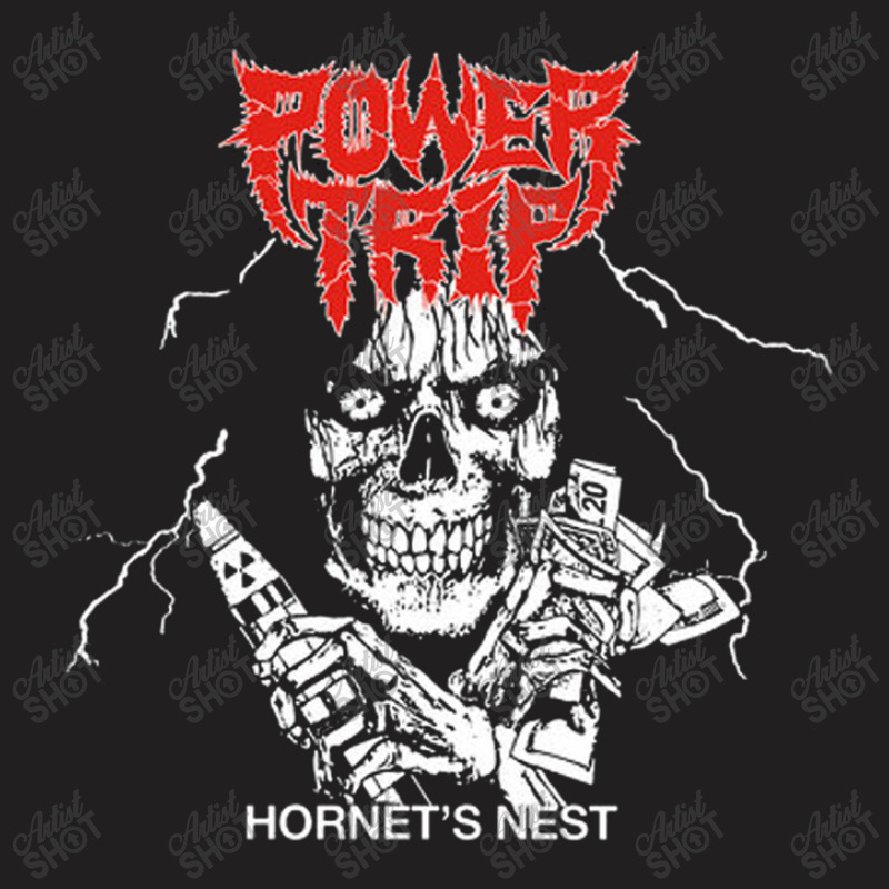 Power Trip Hornet's T-shirt | Artistshot