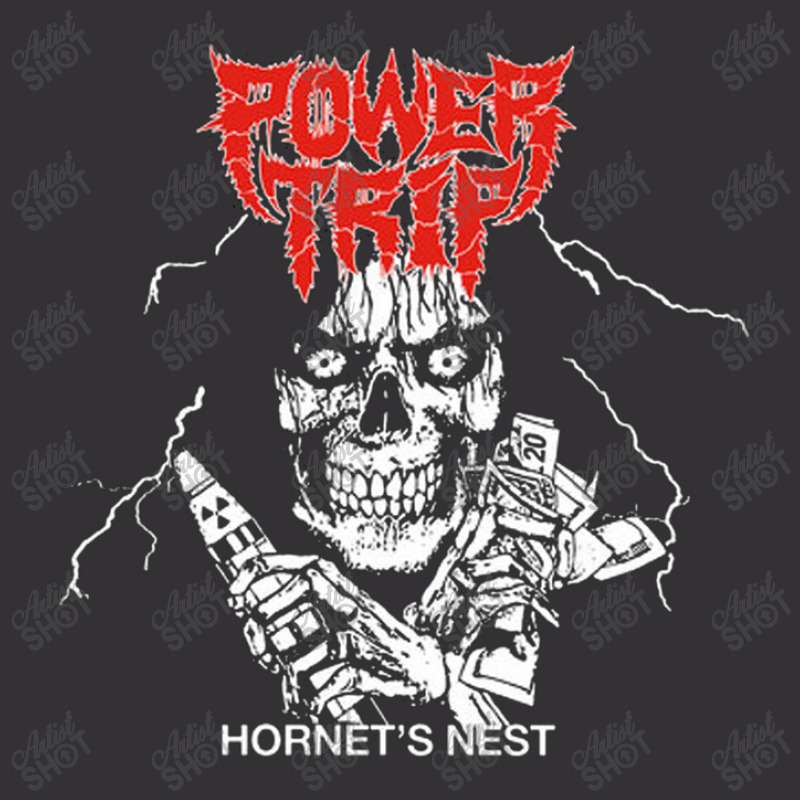 Power Trip Hornet's Vintage Hoodie And Short Set | Artistshot