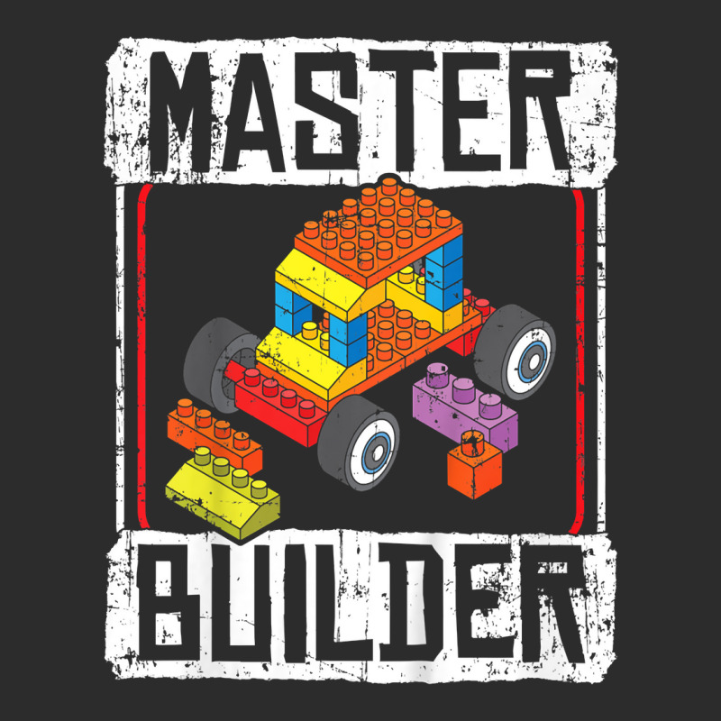 Kids Master Builder For A Builder Block Building Blocks Bricks T Shirt Exclusive T-shirt | Artistshot