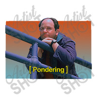 Pondering George George Costanza Youth Zipper Hoodie | Artistshot