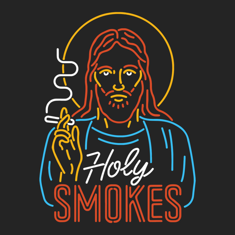 Holy Smokes Funny Jesus 3/4 Sleeve Shirt | Artistshot