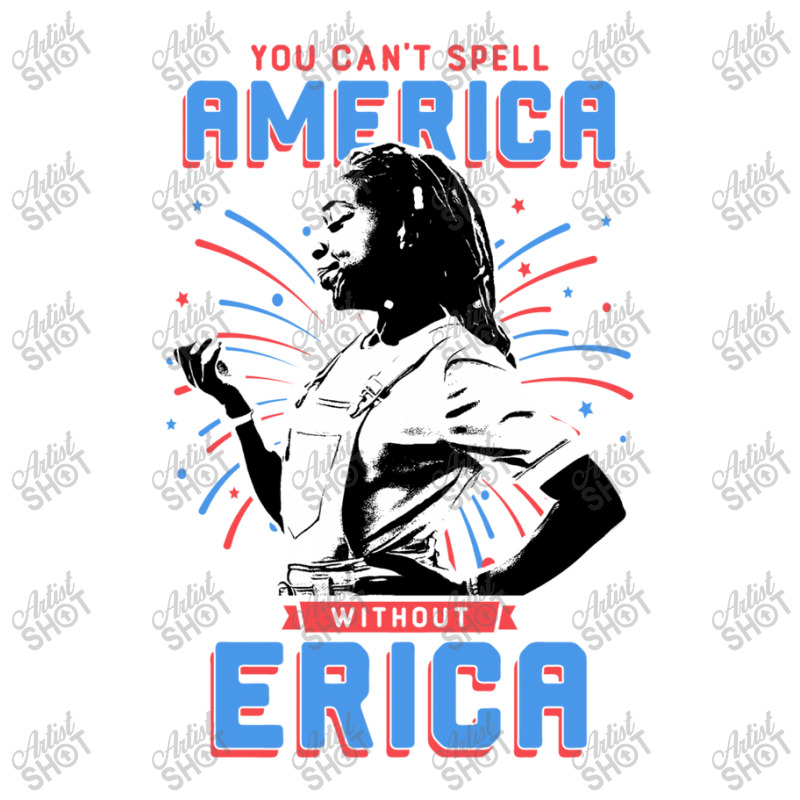 Can't Spell America Without Erica Retro Crop Top by Loopstore | Artistshot