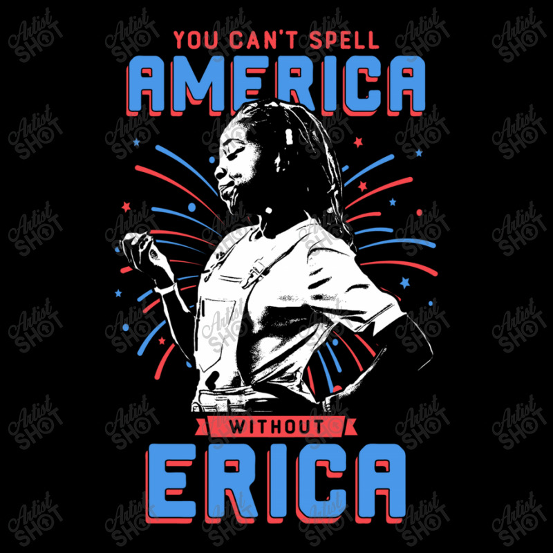 Can't Spell America Without Erica Retro Cropped Sweater by Loopstore | Artistshot